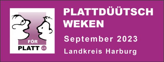 Plattdüütsch Weken (c) För Platt e. V.